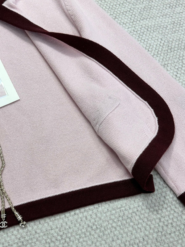 CC 25 Cardigan Cachemire Rose