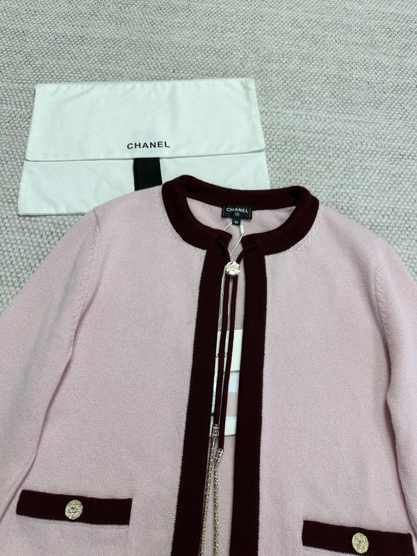 CC 25 Cardigan Cachemire Rose