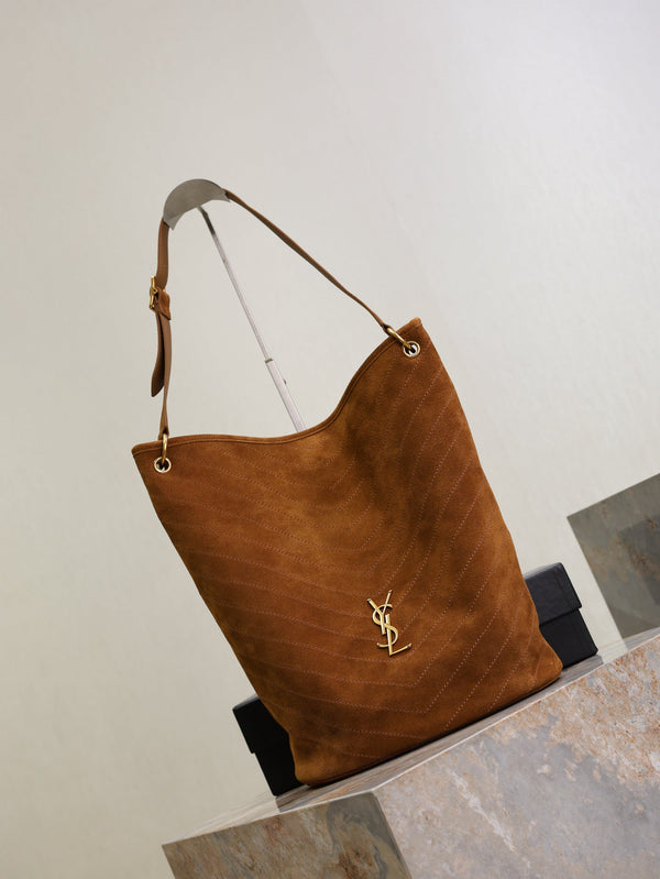 YSl Niki Souple Daim Marron