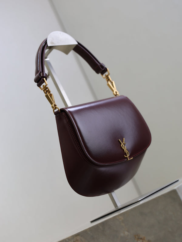 Mini Voltaire 21cm Burgundy Calfskin GHW