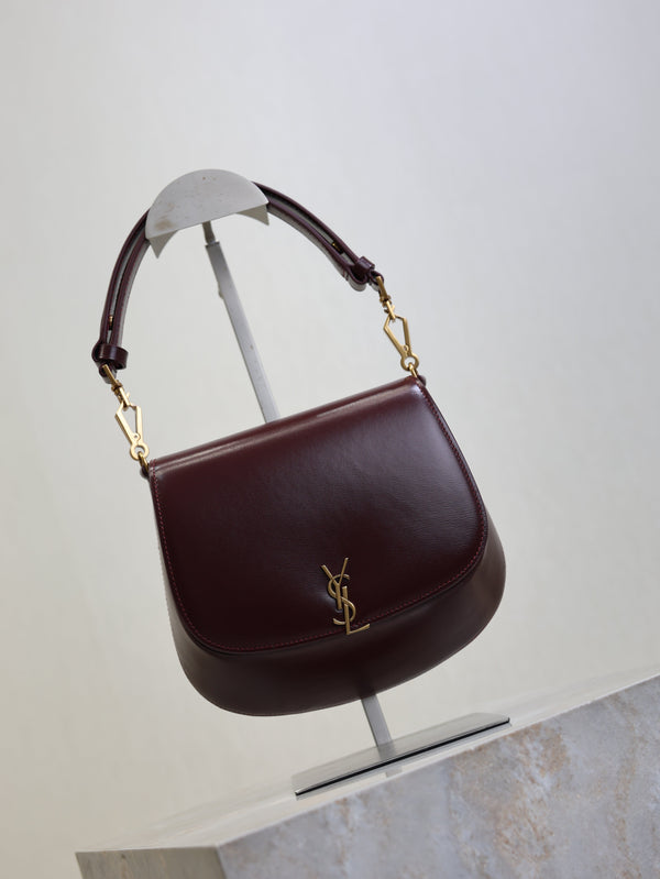 Mini Voltaire 21cm Burgundy Calfskin GHW