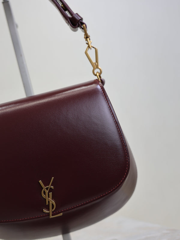 Mini Voltaire 21cm Burgundy Calfskin GHW