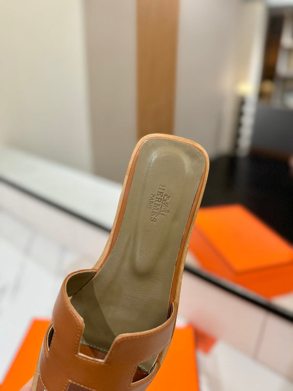 HM Oran Sandal Brown Cowhide 294855