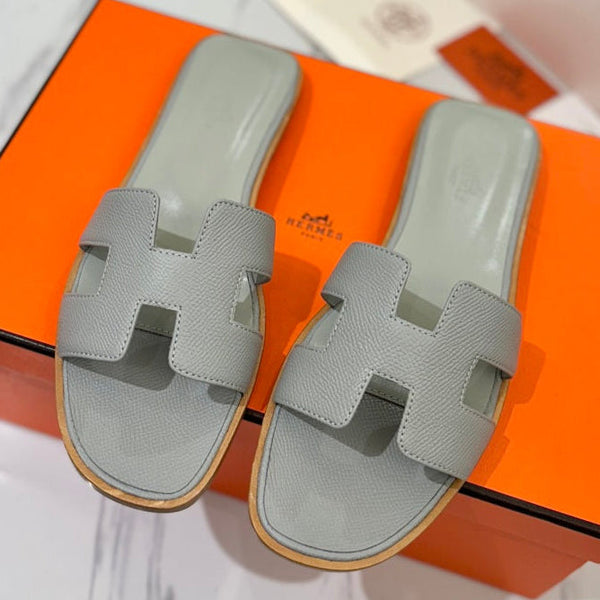 HM Oran Sandal Gray Goatskin 294861
