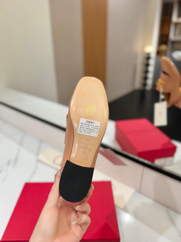 Mocassino VT 2025 Signature in pelle di vitello color melone 295073