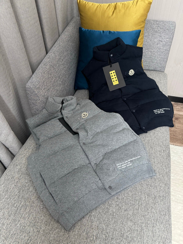 Moncler 25 Vest Wool Mix Polyester 285698