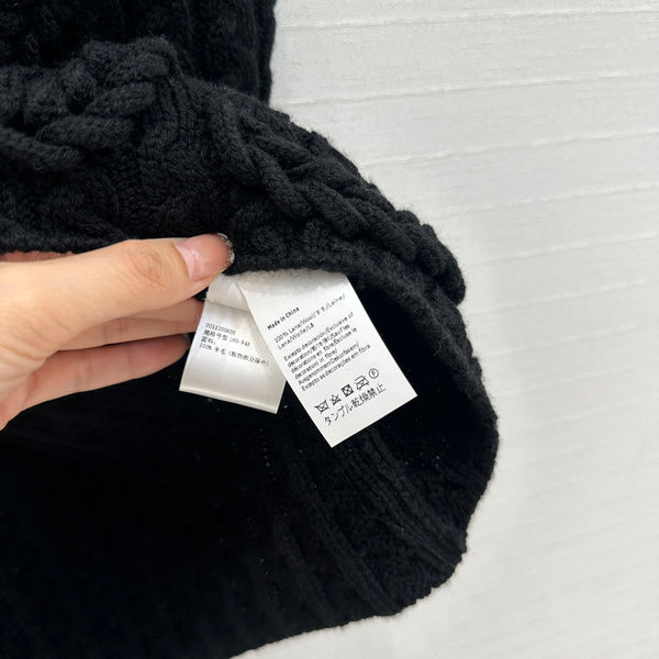 Loewe Knitted Vest Black Wool