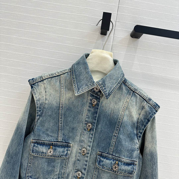 CC Denim Jacket Blue Cotton