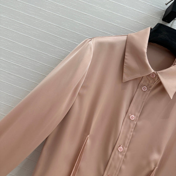 Fendi Shirt Pink Polyester