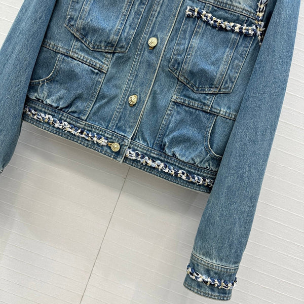 Veste en jean CC 25 en coton bleu