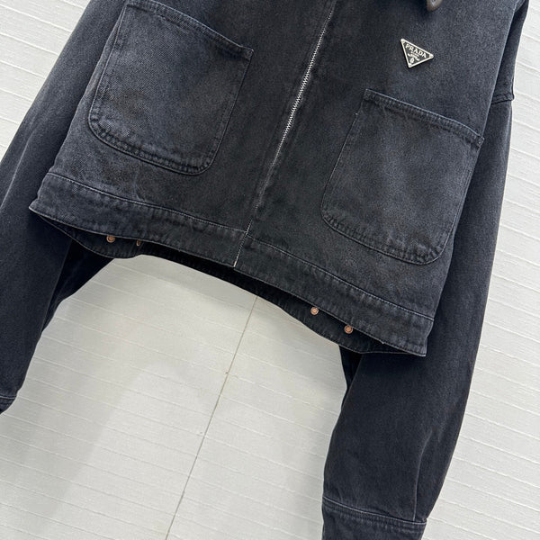 Prada 2025 Jacket Black Denim