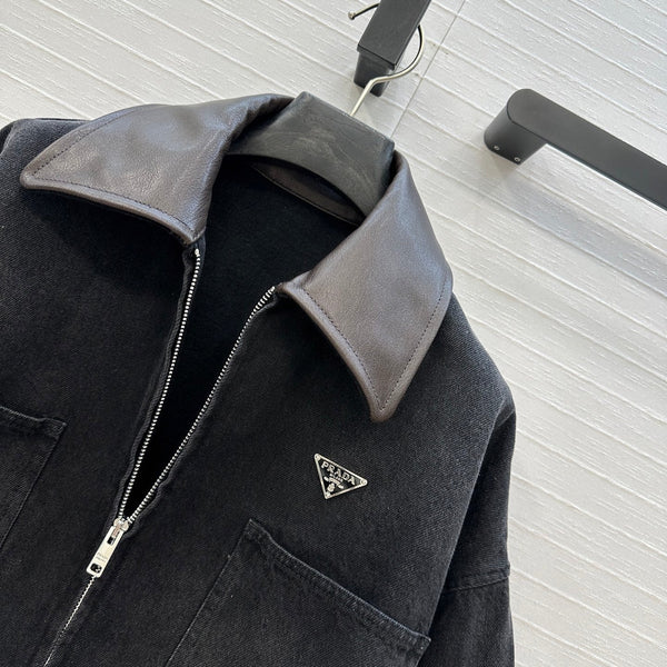 Prada 2025 Jacket Black Denim