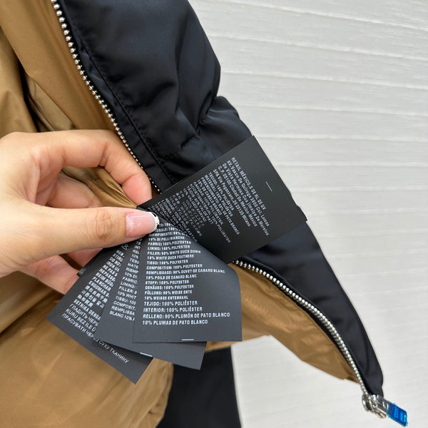 Prada 25 Down Jacket Black Polyester 301199