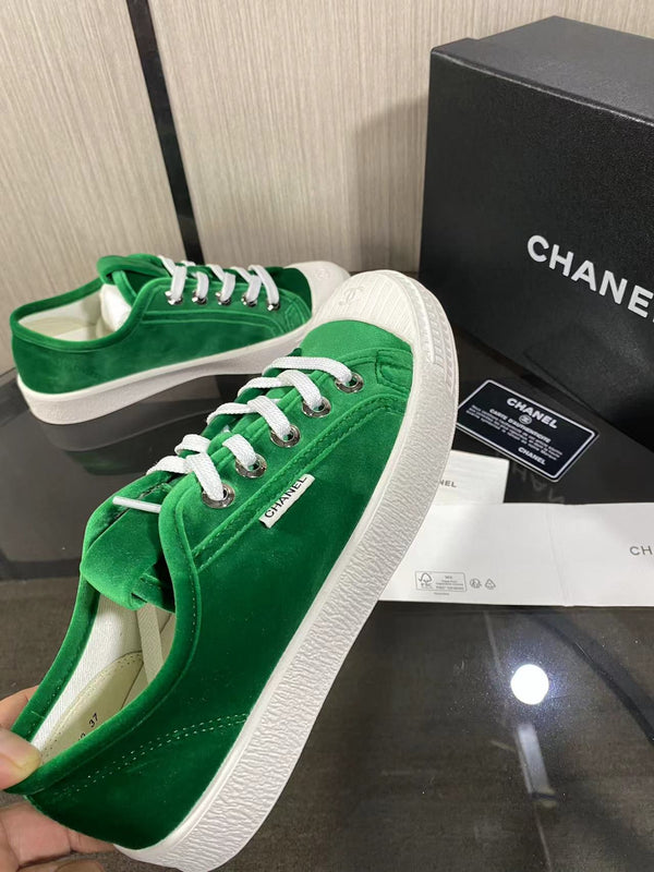 CC 26s Baskets Vert Sarcelle Velours 799313