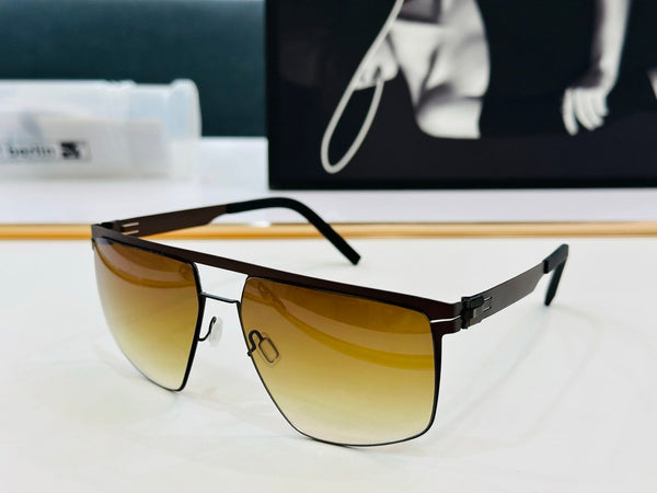 OCCHIALI DA SOLE CAT EYE 578218 IN METALLO