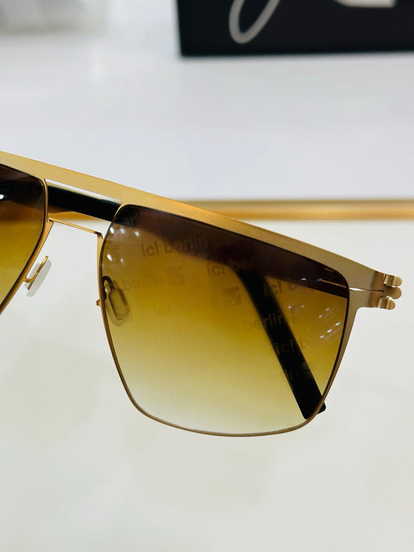 OCCHIALI DA SOLE CAT EYE 578218 IN METALLO