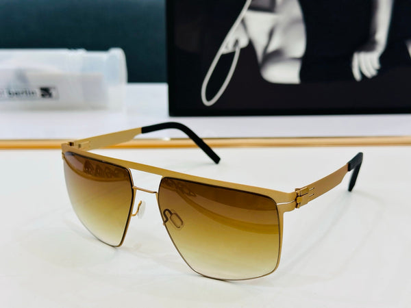 OCCHIALI DA SOLE CAT EYE 578218 IN METALLO