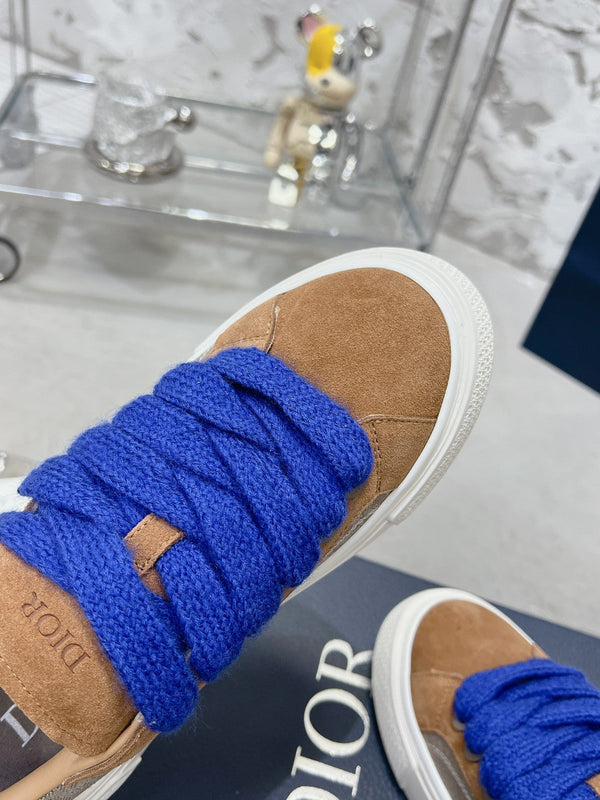 CD B33 Sneaker 30mm In Brown Suede 100656