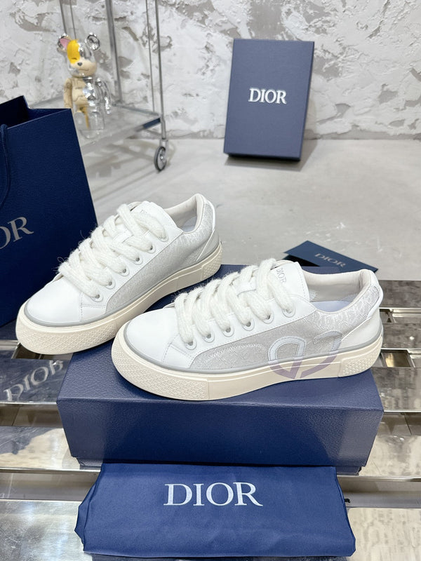 B33 Sneaker 30mm Grey Mix White Monogram Calfskin 103964