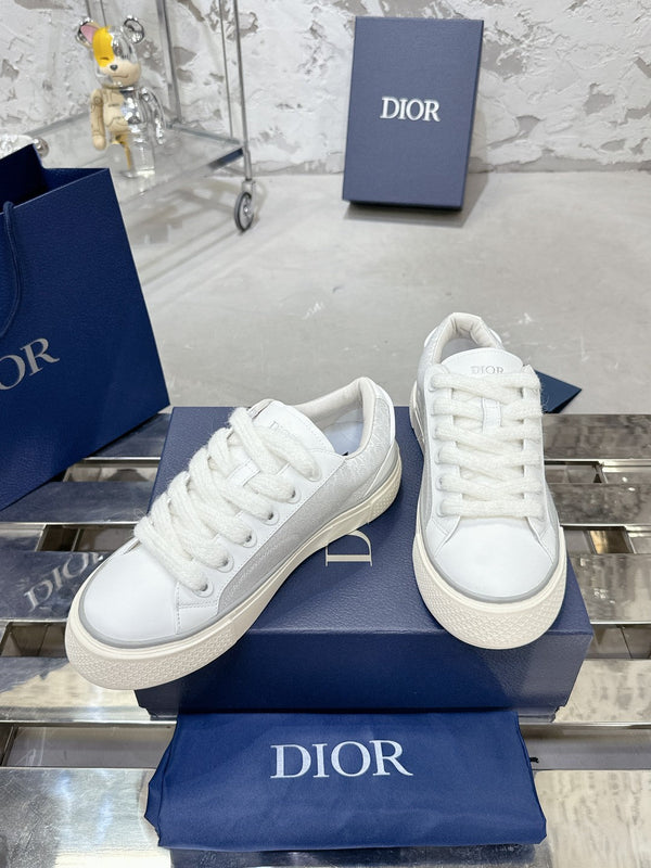 B33 Sneaker 30mm Grey Mix White Monogram Calfskin 103964