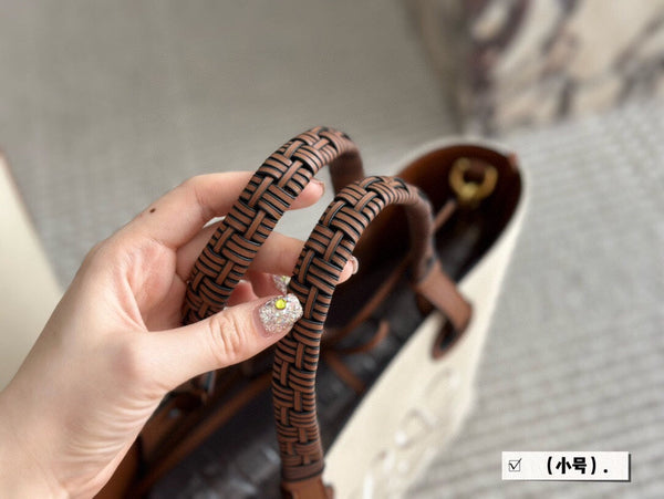 BORSA LOE MEDIUM 27 IN TELA BEIGE