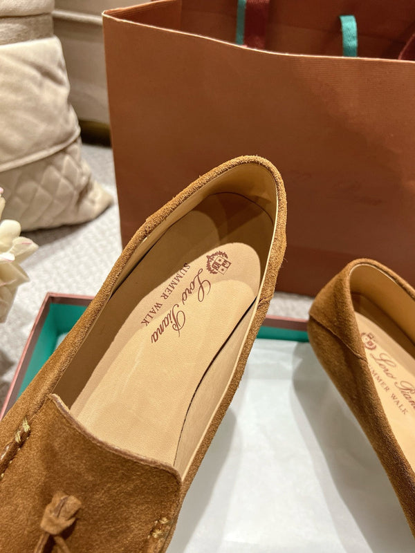 LP Dot sole walk mocassin Cocoa Suede 214999