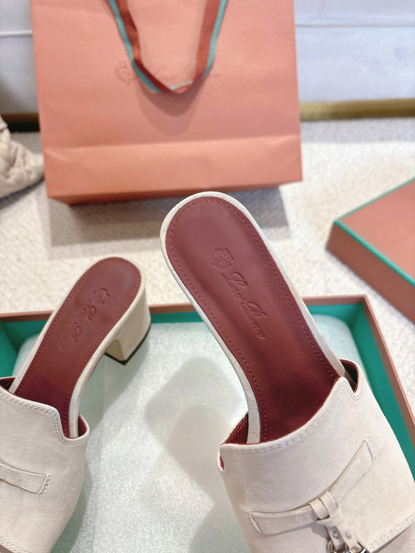 LP 25 Summer Charm Sandal 55 Cream Suede