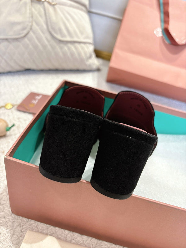 LP 25 Summer Charm Sandal 55 Black Suede