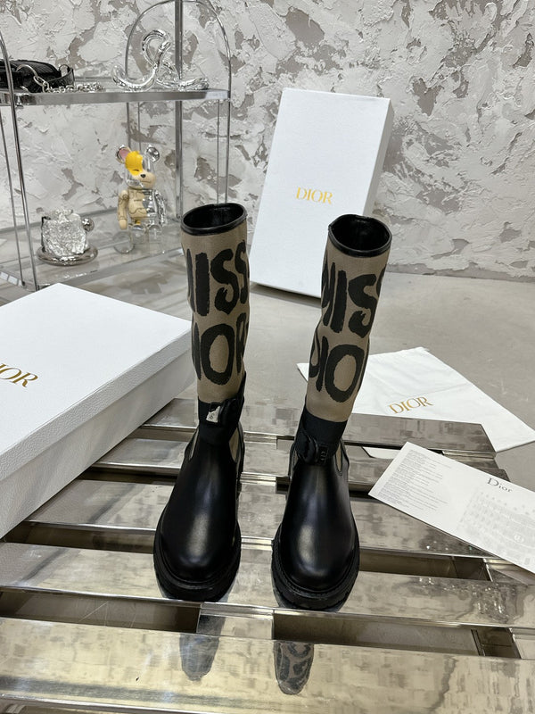 CD D-Major Boot In Light Brown Canvas 100574