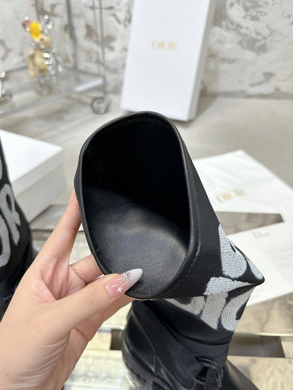 CD D-Major Boot In Black Canvas 100576