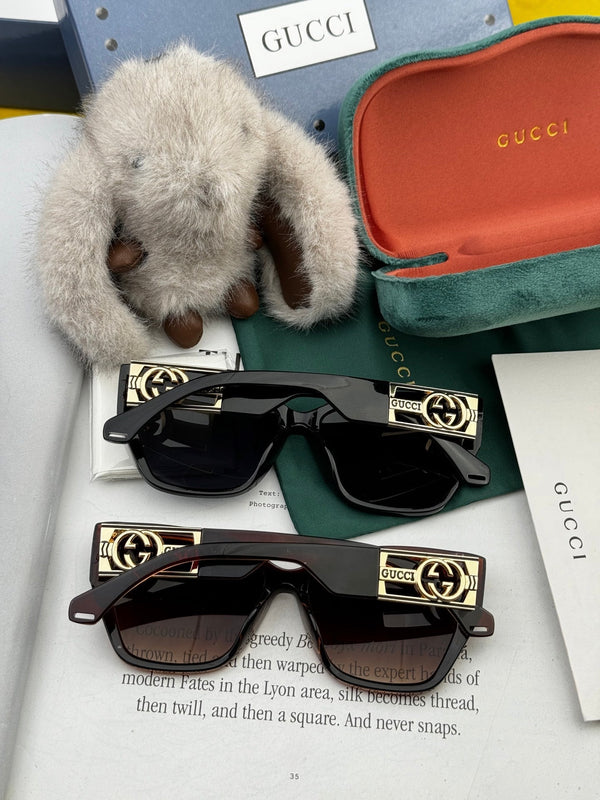 OCCHIALI DA SOLE CON MONTATURA QUADRATA G5580 IN ACETATO