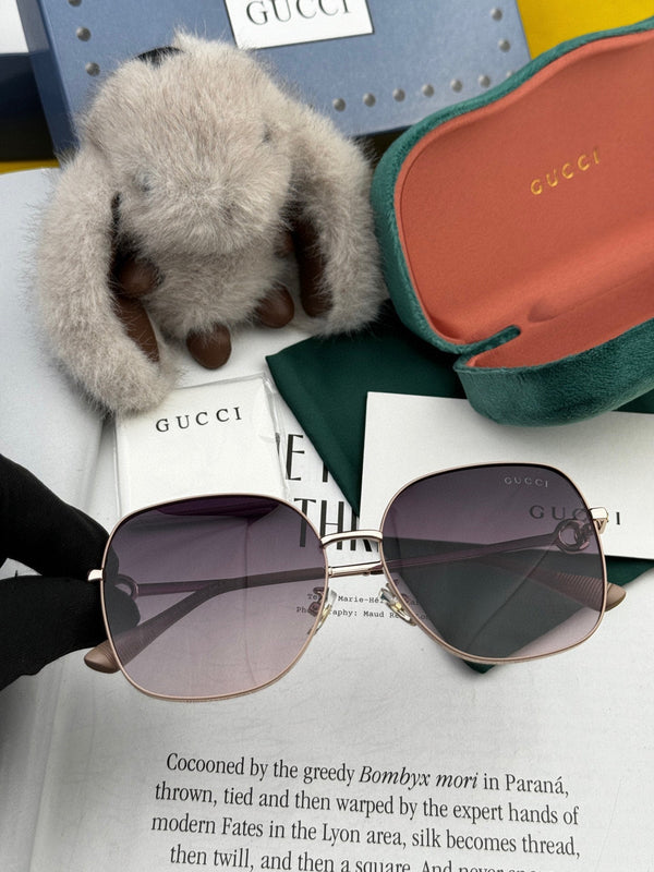 SQUARE FRAME SUNGLASSES G7639 IN METAL