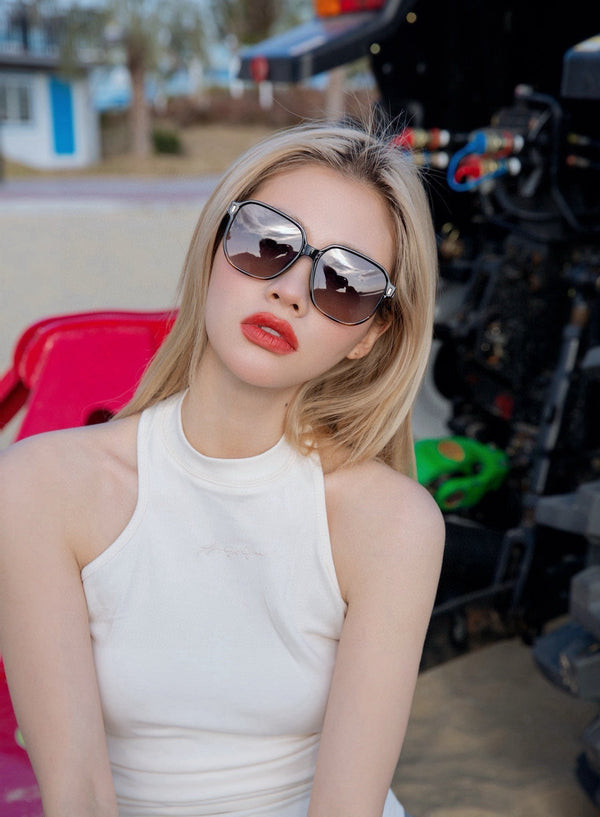 SQUARE FRAME SUNGLASSES G867 IN ACETATE