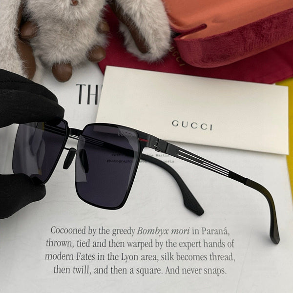 RECTANGULAR FRAME SUNGLASSES 1862 IN METAL