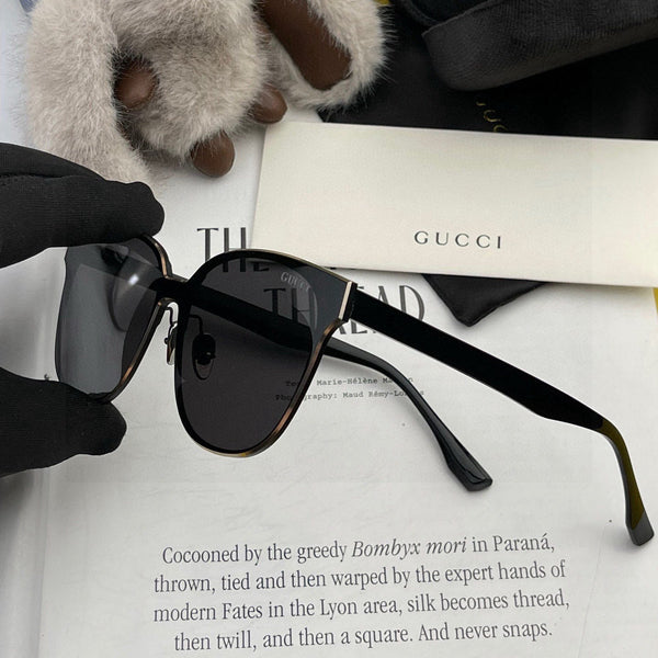 OCCHIALI DA SOLE CON MONTATURA A FARFALLA G580 IN ACETATO