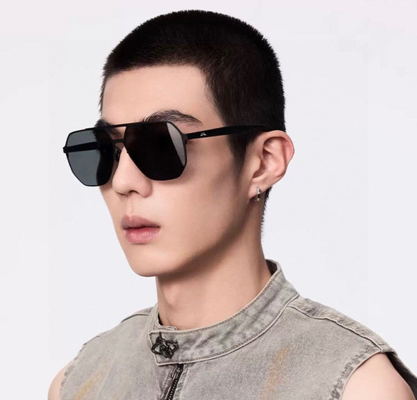 OCCHIALI DA SOLE NAVIGATOR CON MONTATURA G3380 IN METALLO