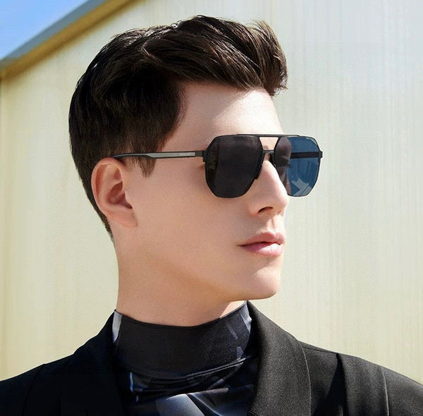 OCCHIALI DA SOLE NAVIGATOR CON MONTATURA G3380 IN METALLO