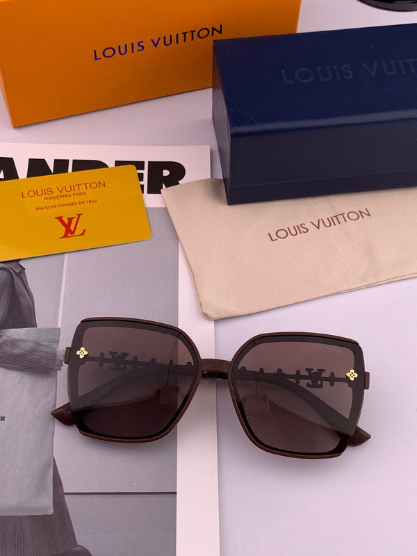 OCCHIALI DA SOLE QUADRATI L3992 IN ACETATO CON LOGO IN RILIEVO