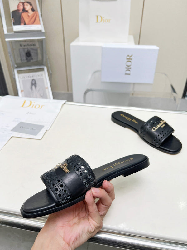 CD 25 D-Lane Slide in pelle di vitello