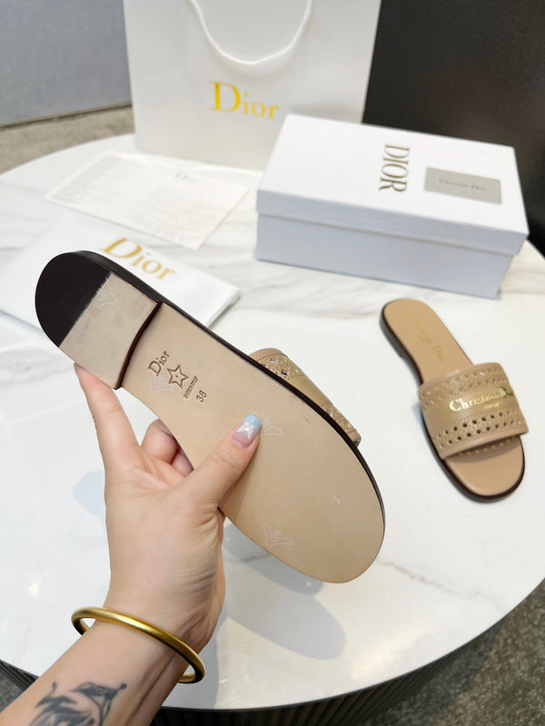 CD 25 D-Lane Slide in pelle di vitello