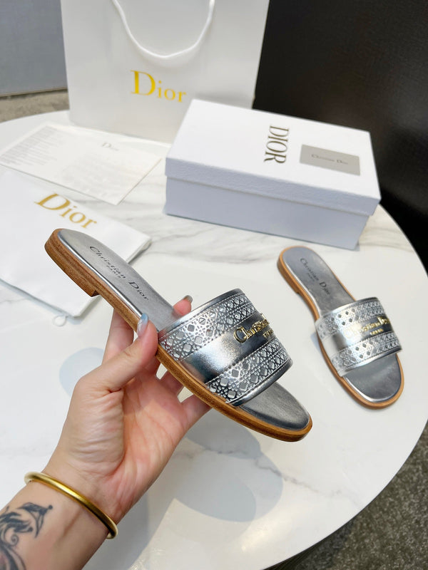 CD 25 D-Lane Slide in pelle di vitello