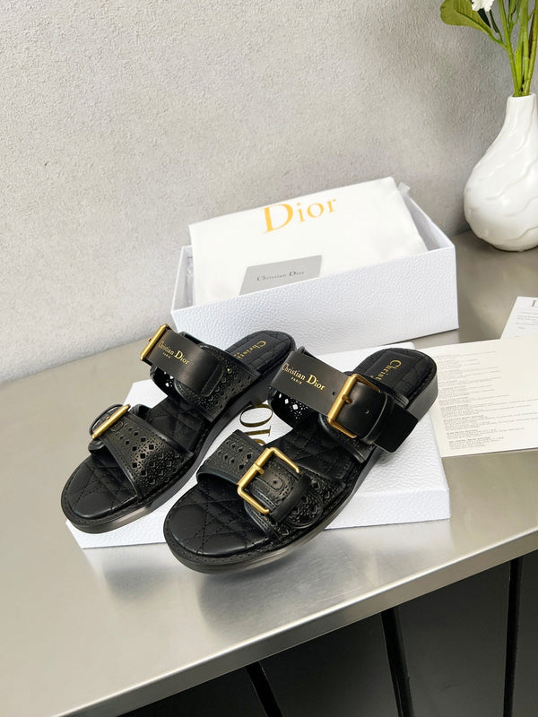 CD 25 Dad Sandal Mule Calfskin