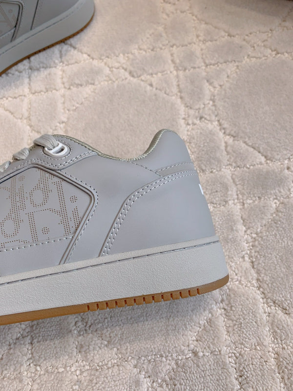 CD B27 Low-Top Sneaker Grey Print Calfskin