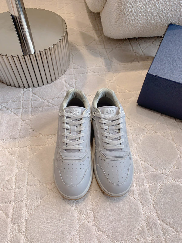 CD B27 Low-Top Sneaker Grey Print Calfskin