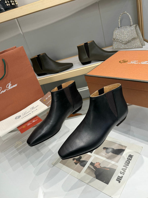 LP Sumire Ankle Boot In Black Nappa Calfskin 980108