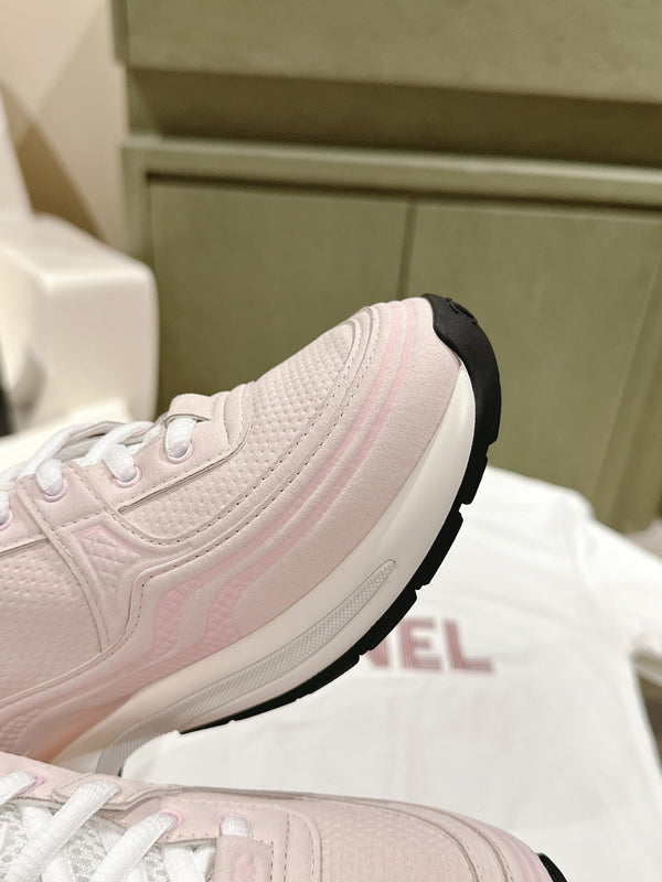 cc trainer tessuto rosa chiaro