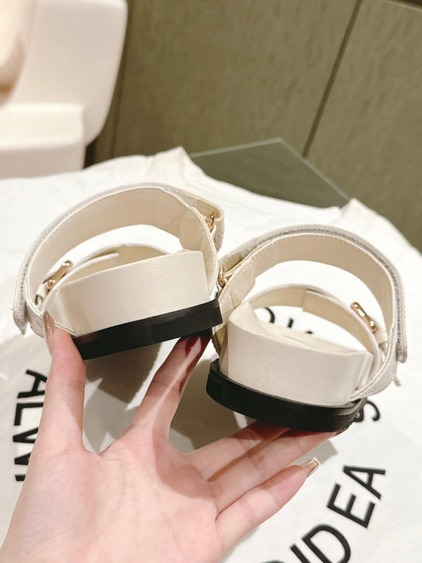 lv sandal mule bomdia cream calfskin