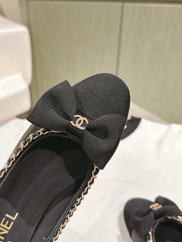 CC HIGH HEELS NERO IN PELLE DI VITELLO E TESSUTO