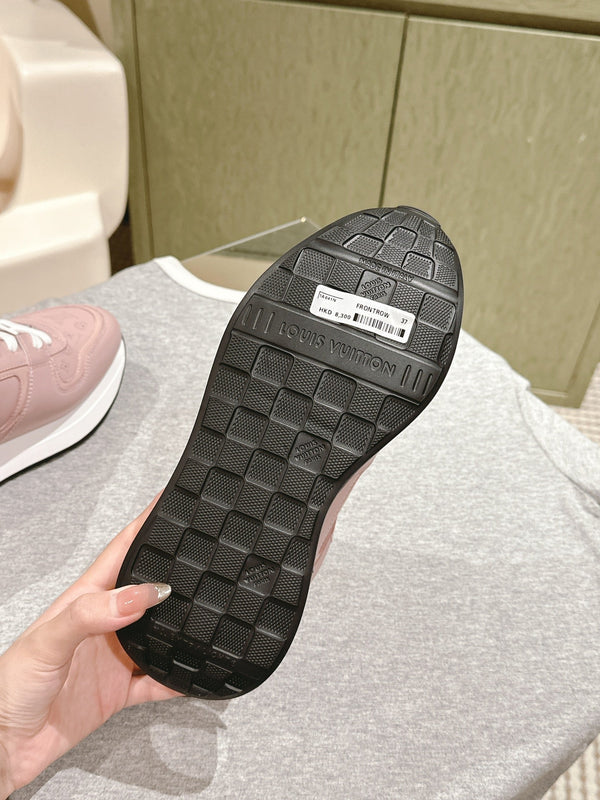 LV Neo Run Away Sneaker 50mm Rose Quartz Cowhide