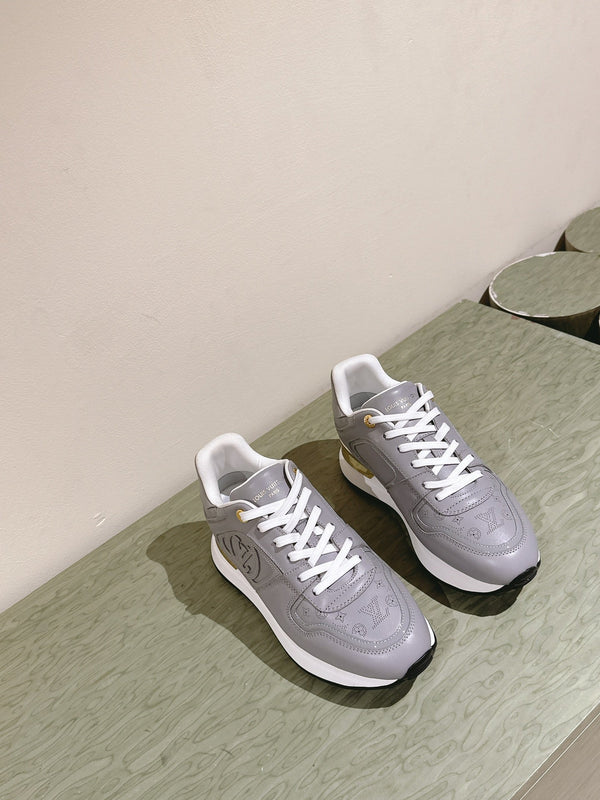 LV Neo Run Away Sneaker 50mm Grey Cowhide